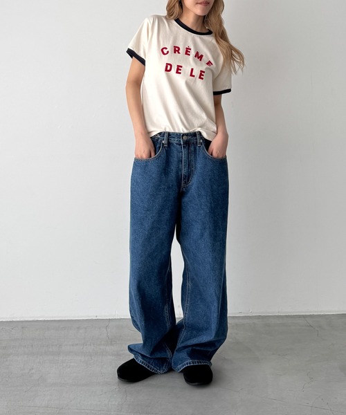 CANAL JEAN（キャナルジーン） ワイドパンツ ジーンズ デニム デニム