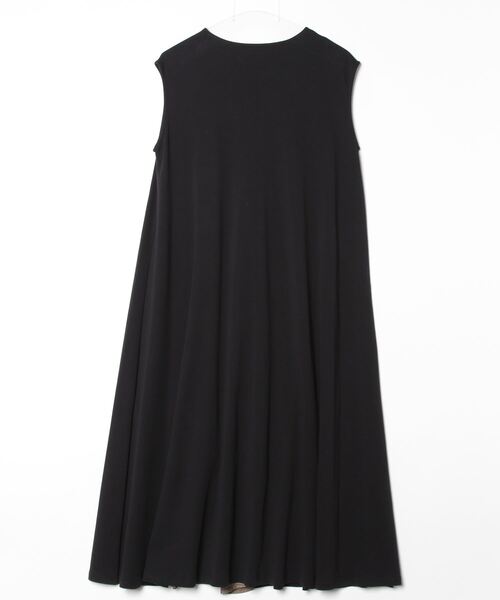 「Anna Nicola」 ノースリーブワンピース 38 ネイビー レディース_画像2