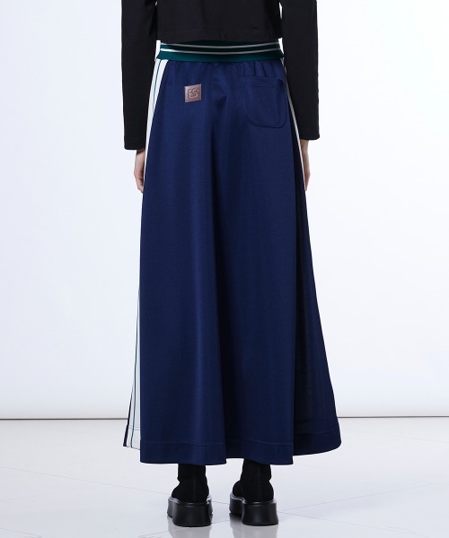 ESSENTIAL（DOUBLE STANDARD CLOTHING） スカート 配色ラインジャージ