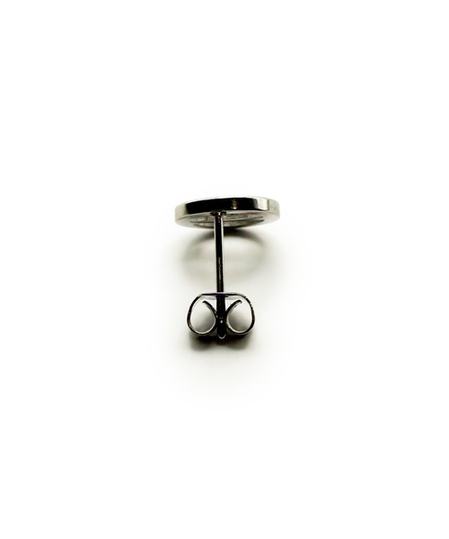 ピアス KISHOKACHI 希少価値 センターラインリングステンレスピアス