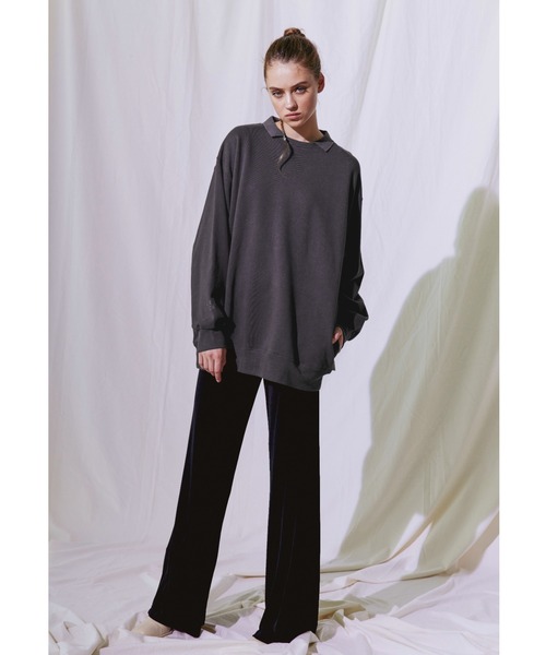 「ALEXIA STAM」 スウェットカットソー FREE グリーン レディース_画像8