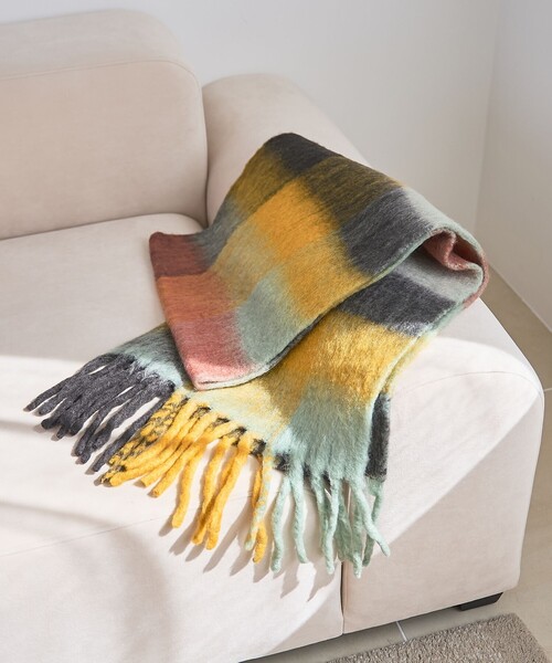 coen（コーエン） マフラー ストール 「PANKAJ（パンカジ）」チェック