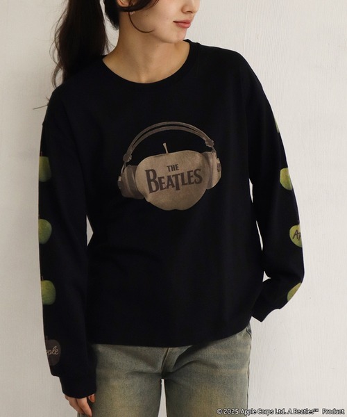 グラニフ　ビートルズ　長袖ロングTシャツ　フリーサイズ　The Beatles graniph × THE BEATLES グラニフ ビートルズ ロンT バンド M｜Yahoo