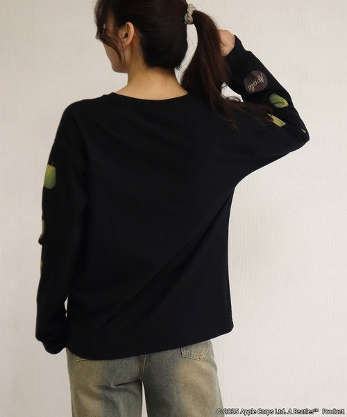 The Beatles tシャツ The Beatles / ビートルズ APPLE ロングスリーブT