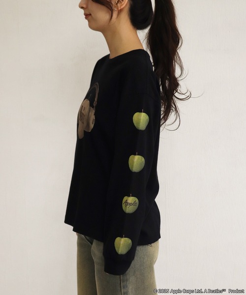 The Beatles tシャツ The Beatles / ビートルズ APPLE ロングスリーブT