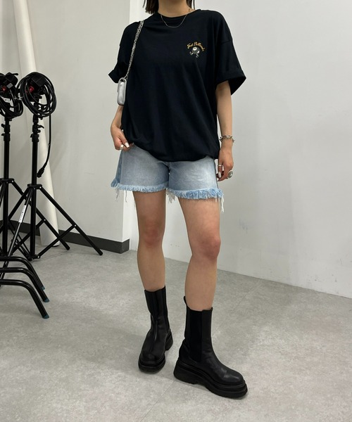 「WHO'S WHO gallery」 半袖Tシャツ FREE ホワイト レディース_画像5
