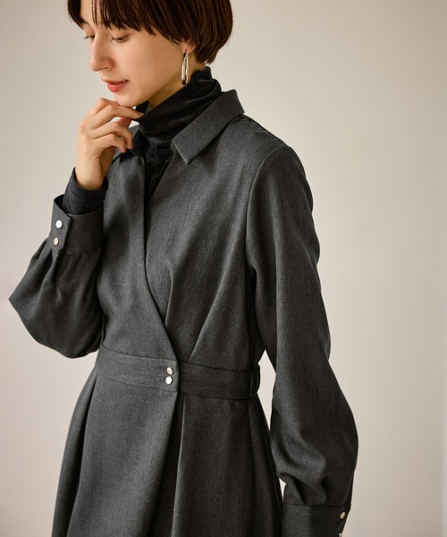 ROPE' PICNIC（ロペ ピクニック） シャツワンピース カシュクール