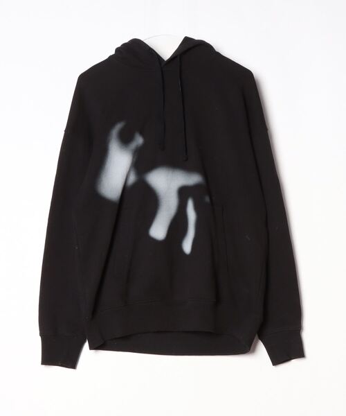 DIESEL（ディーゼル） プルオーバーパーカー SMALL ブラック メンズ