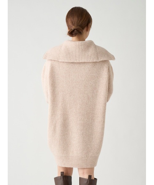 「SNIDEL」 ニットワンピース FREE アイボリー レディース_画像4