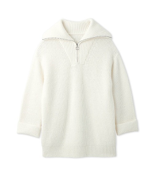 「SNIDEL」 ニットワンピース FREE アイボリー レディース_画像6