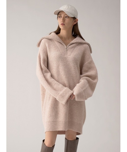 「SNIDEL」 ニットワンピース FREE アイボリー レディース_画像7