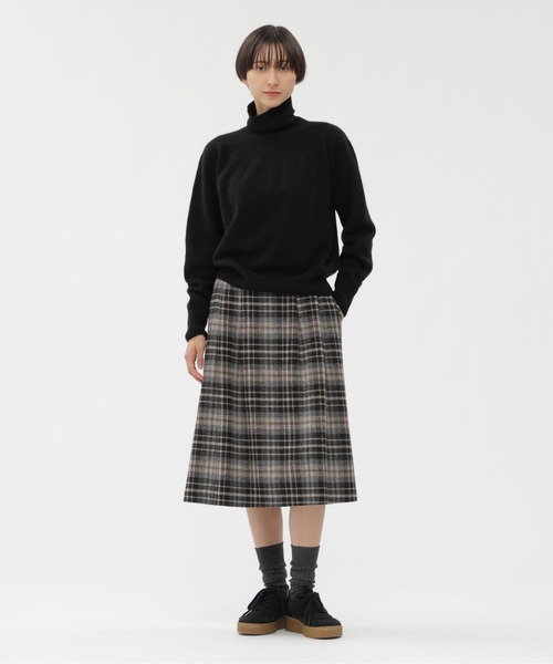 MARGARET HOWELL（マーガレットハウエル） スカート LARGE CHECK WOOL