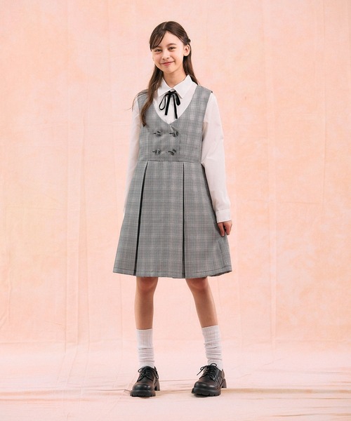 GLOBAL WORK（グローバルワーク） ジャンパースカート 卒業式 卒服