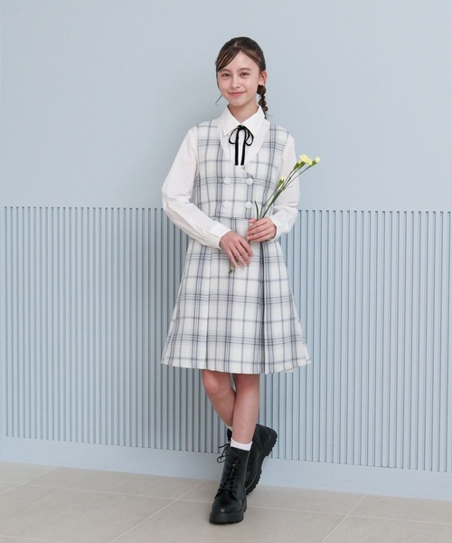 GLOBAL WORK（グローバルワーク） ジャンパースカート 卒業式 卒服