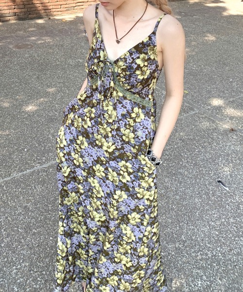 「Riff」 キャミソールワンピース M パープル レディース_画像2