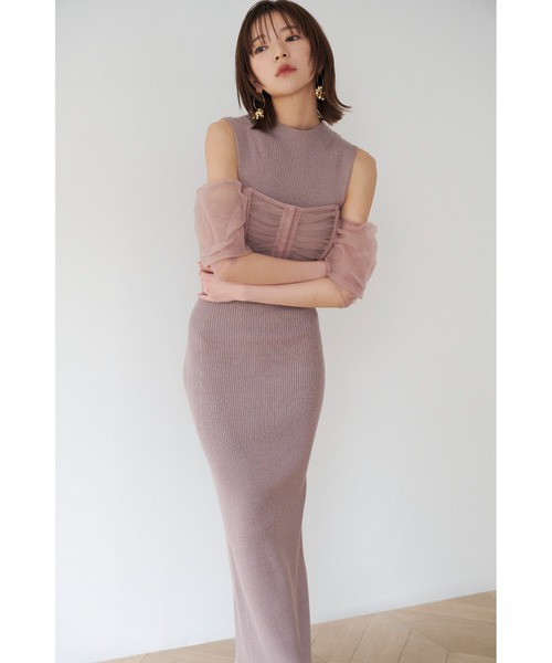 SNIDELワンピース　Sパープル SNIDELワンピース Sパープル SNIDEL（スナイデル）｜ワンピース