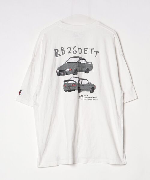 go slow caravan（ゴースローキャラバン） ワンポイント7分袖Tシャツ