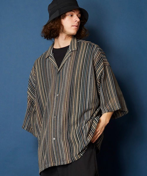 「MEMENTISM」 半袖シャツ FREE グレー メンズ_画像6