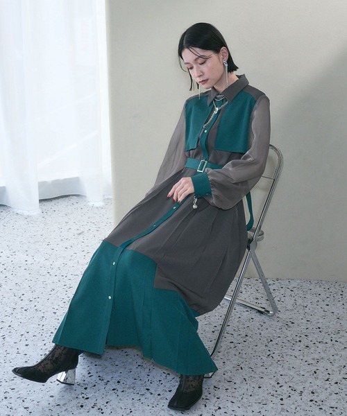 値下げHARE チュールシャツワンピース 値下げHARE チュールシャツワンピース HARE シャツワンピース 値下げ