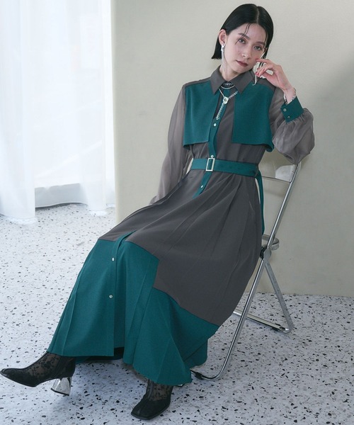 HARE（ハレ） 長袖ワンピース FREE ブラック レディース : ZOZOTOWN