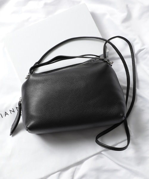 【新品未使用】 ジャンニキアリーニ　2wayバッグ GIANNI CHIARINI（ジャンニ キアリーニ） 2WAYバッグ FREE ブラック