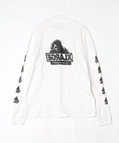 「XLARGE」 長袖Tシャツ X-LARGE ホワイト メンズ_画像2