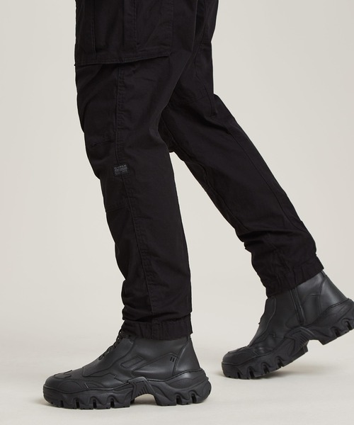 「G-STAR」 カーゴパンツ 32/30 ダークブラック メンズ_画像5