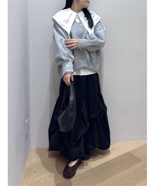 styling/ ブラウス ニッセン（nissen） シャツ ブラウス レディース タックボリューム8分