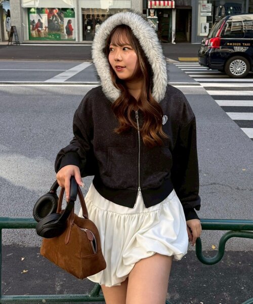 ANOTHER BRANCH OLIVE des OLIVE パーカー 「SETUP」ピグメント風ZIPUP