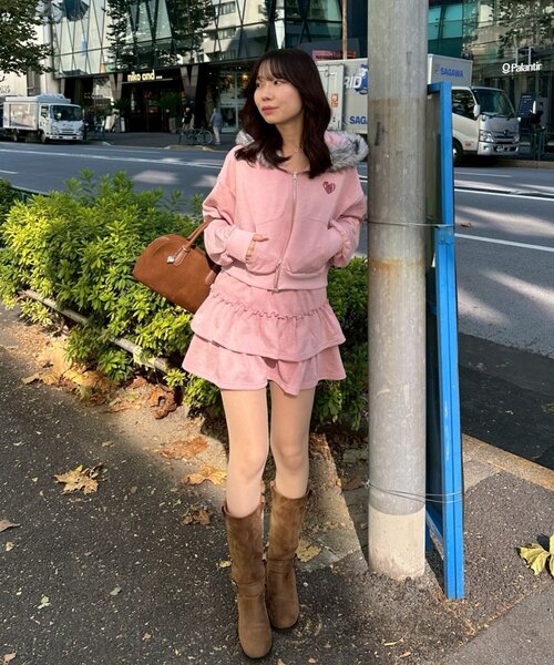 ANOTHER BRANCH OLIVE des OLIVE パーカー 「SETUP」ピグメント風ZIPUP