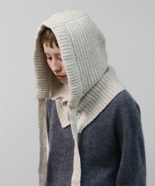 THE CELL. ニット帽 ニットキャップ ネックウォーマーバラクラバ NECK