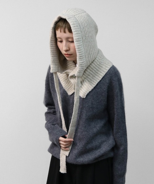 THE CELL. ニット帽 ニットキャップ ネックウォーマーバラクラバ NECK