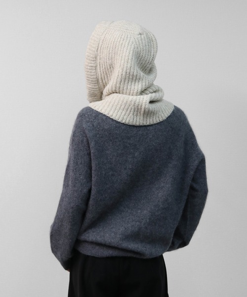 THE CELL. ニット帽 ニットキャップ ネックウォーマーバラクラバ NECK