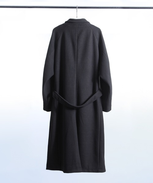 [ZIP FIVE -White Line-] пальто с отложным воротником MEDIUM уголь мужской 