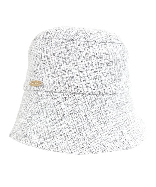 Rose Muse（ロゼミューズ） 帽子 ハット Tweed bucket hat レディース