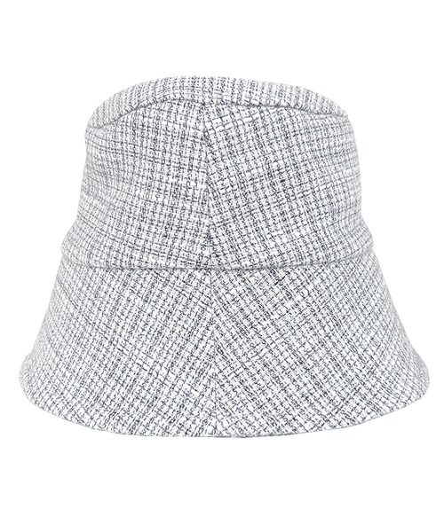 Rose Muse（ロゼミューズ） 帽子 ハット Tweed bucket hat レディース