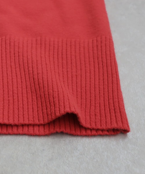 「antiqua」 ニットワンピース ONESIZE レッド系その他 レディース_画像2