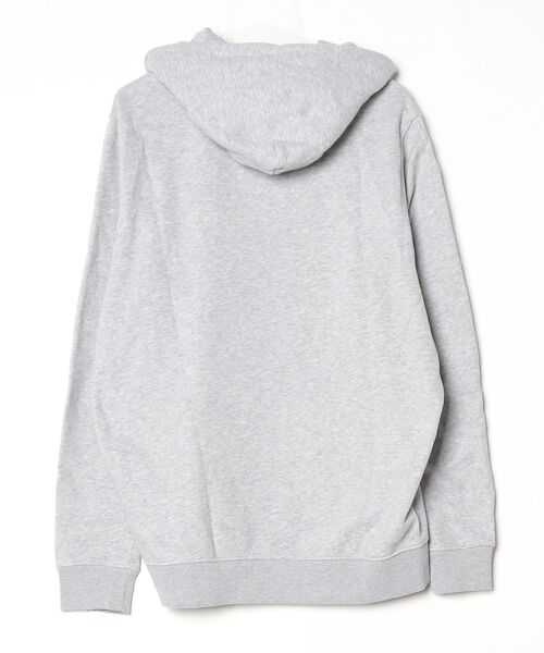 「TOMMY JEANS」 ワンポイントプルオーバーパーカー X-LARGE グレー メンズ_画像2