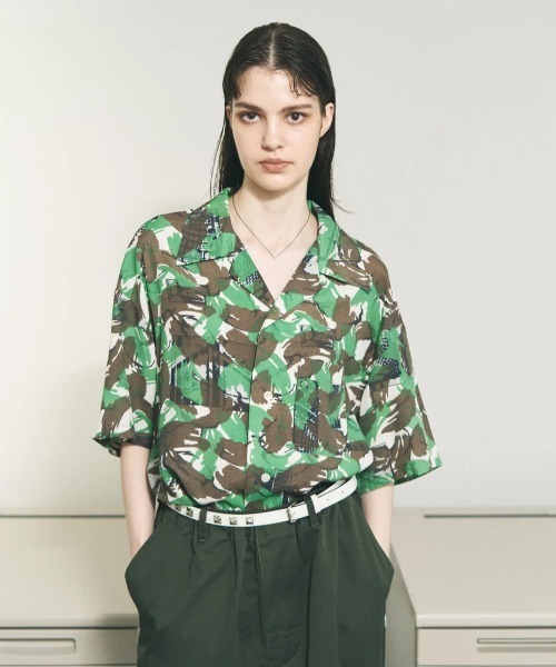 シャツ PHINGERIN SUMMER SHIRT CAMO (PD-261-SST-021) メンズ レディース