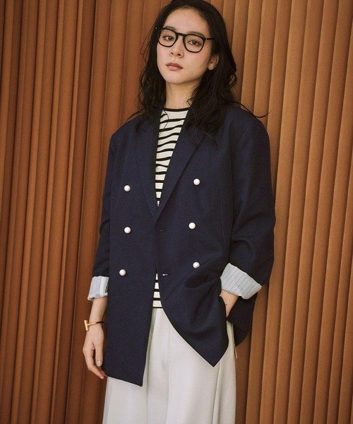 ELFRANK ジャケット テーラードジャケット 「2026SS」ロゴ刺繍