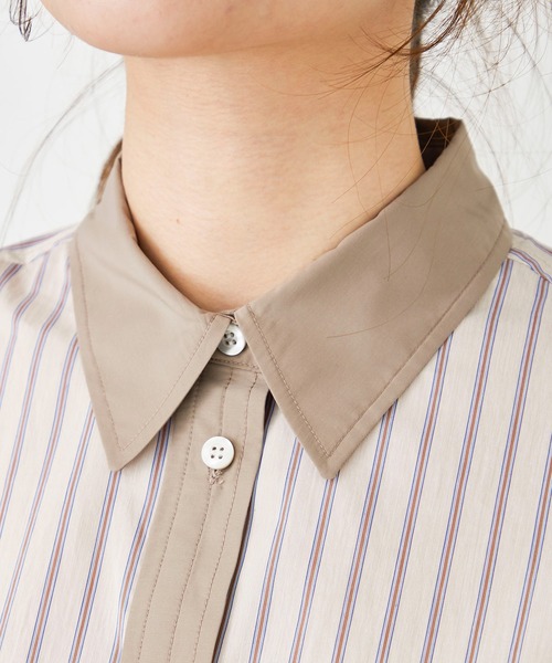 「MILKFED.」 シャツワンピース ONE SIZE ブルー レディース_画像7