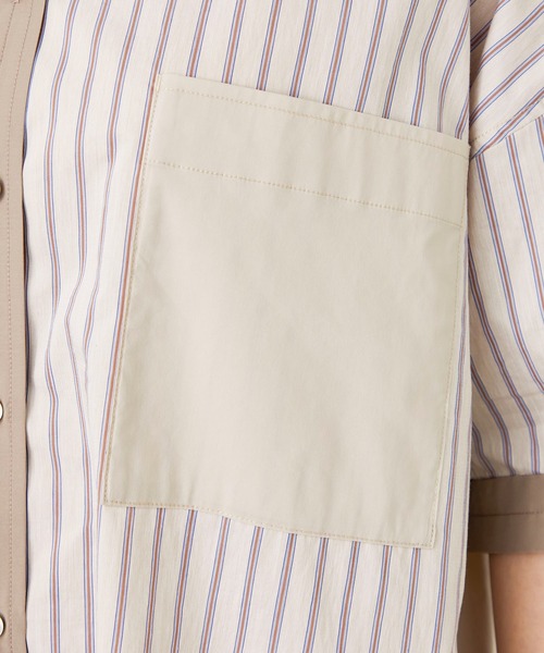 「MILKFED.」 シャツワンピース ONE SIZE ブルー レディース_画像8