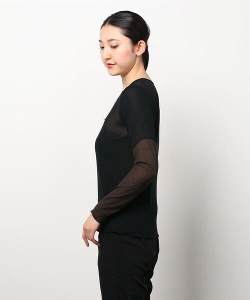 「RBS」 長袖カットソー ONE SIZE ブラック レディース_画像3