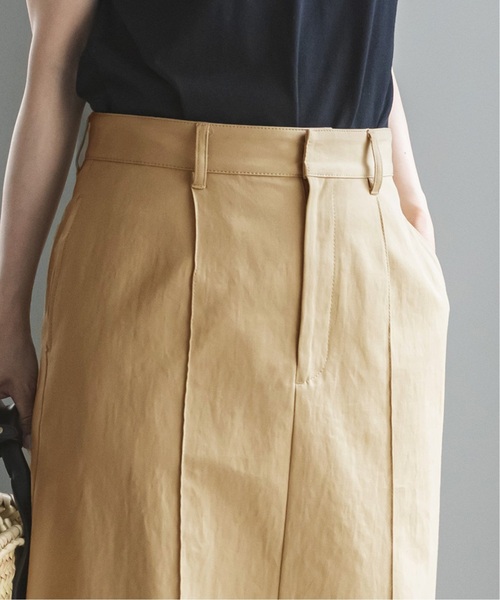 「NOBLE」 ロングスカート 36 ベージュ レディース_画像3