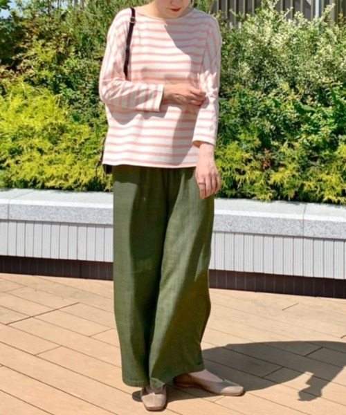 BEARDSLEY（ビアズリー） 長袖カットソー FREE ピンク レディース