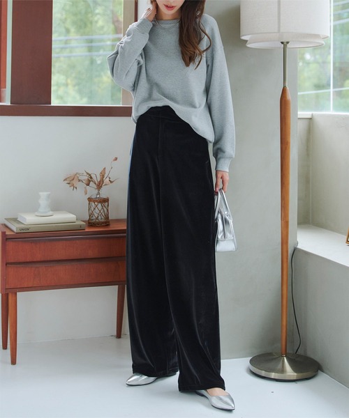 「KOBE LETTUCE」 パンツ M ブラック レディース_画像5