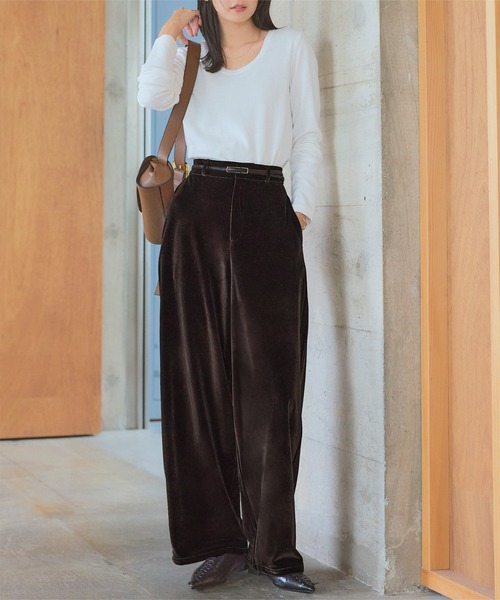 「KOBE LETTUCE」 パンツ M ブラック レディース_画像9