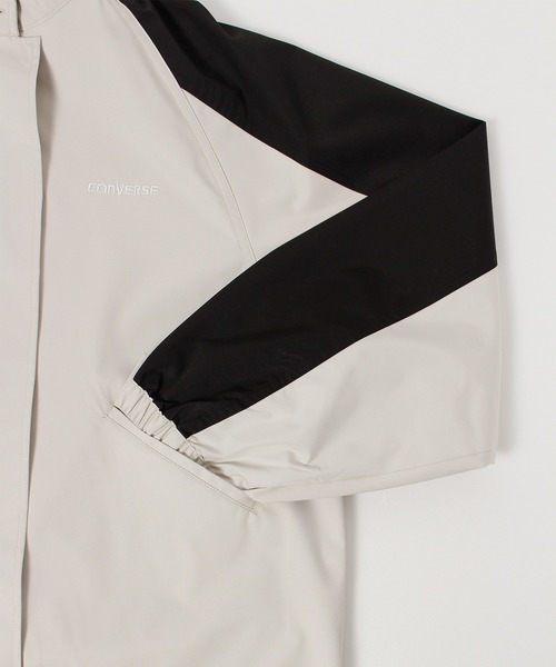 「CONVERSE」 ブルゾン M ブルー レディース_画像2