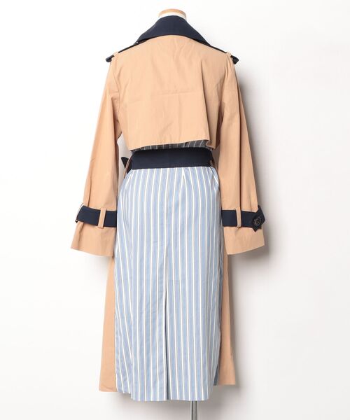 「PEGGY LANA」 コート 1 ブラウン レディース_画像2