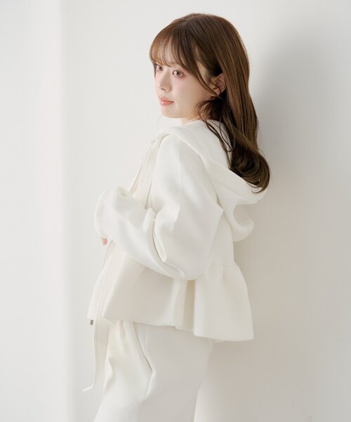 Chico（チコ） tシャツ 「SALON by Chico/セットアップ対応」太リボン